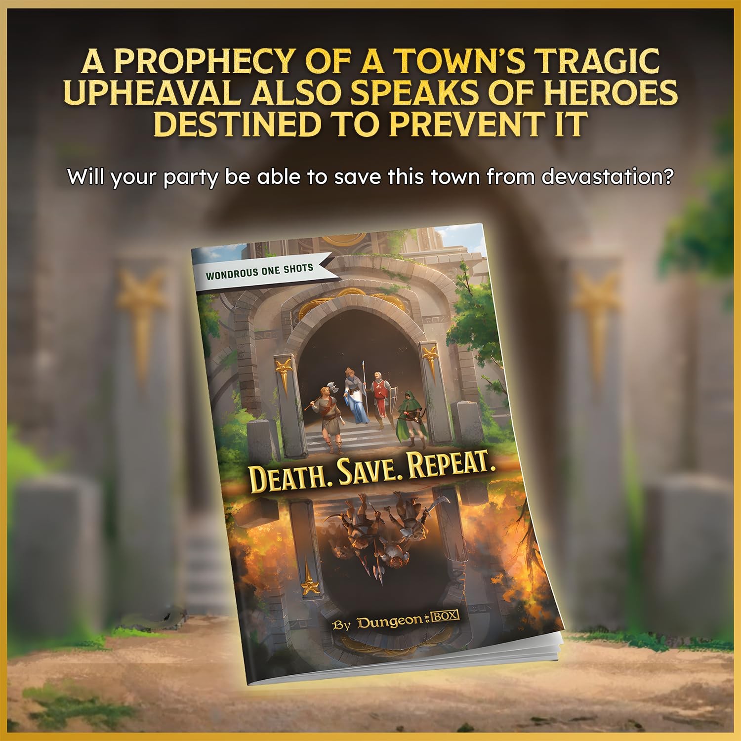 – Death. Save. Repeat. 5e -Shot Adventure for 4th-Level Characters, Includes …