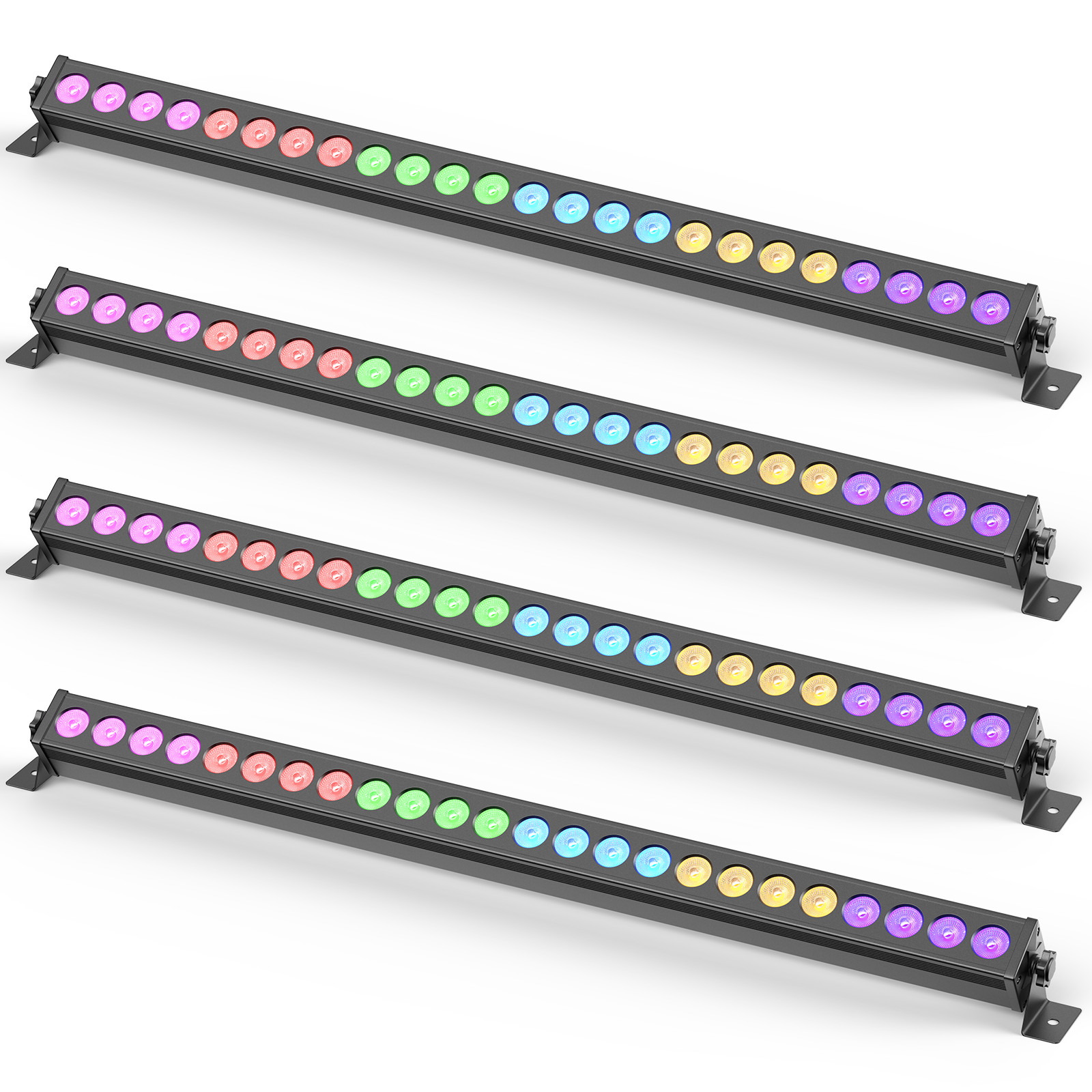RGB 24LED Wall Wash Light DMX Stage Bar Lighting DJ Wash Light Party Light Bar
