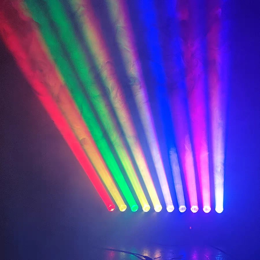 2/Lot Led Beam Bar 10X40W RGBW Moving Wall Wash DJ Disco Club Party Event Light