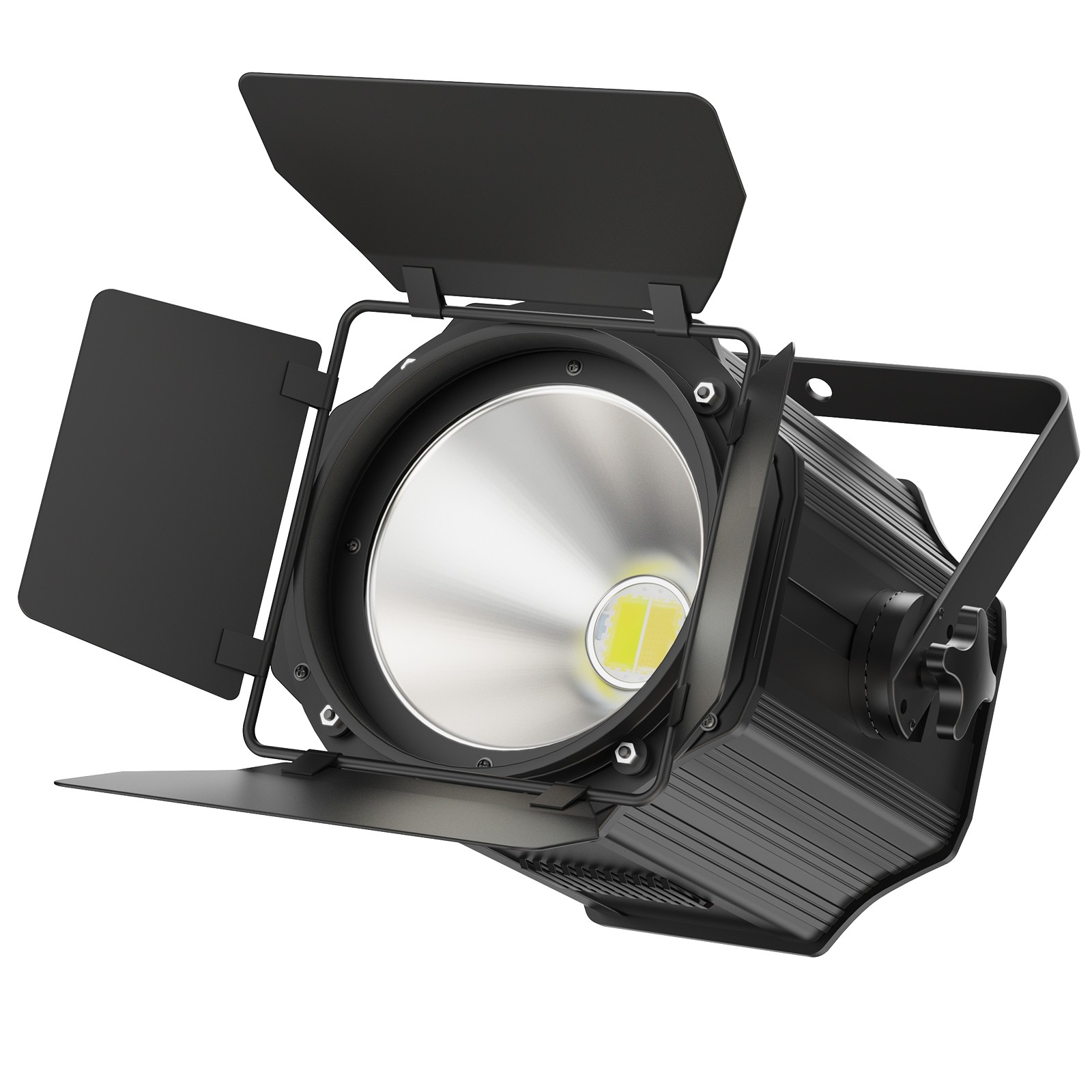 200W COB 2in1 Par Light DMX512 Bar DJ Disco Party Stage Lighting with Barn Door