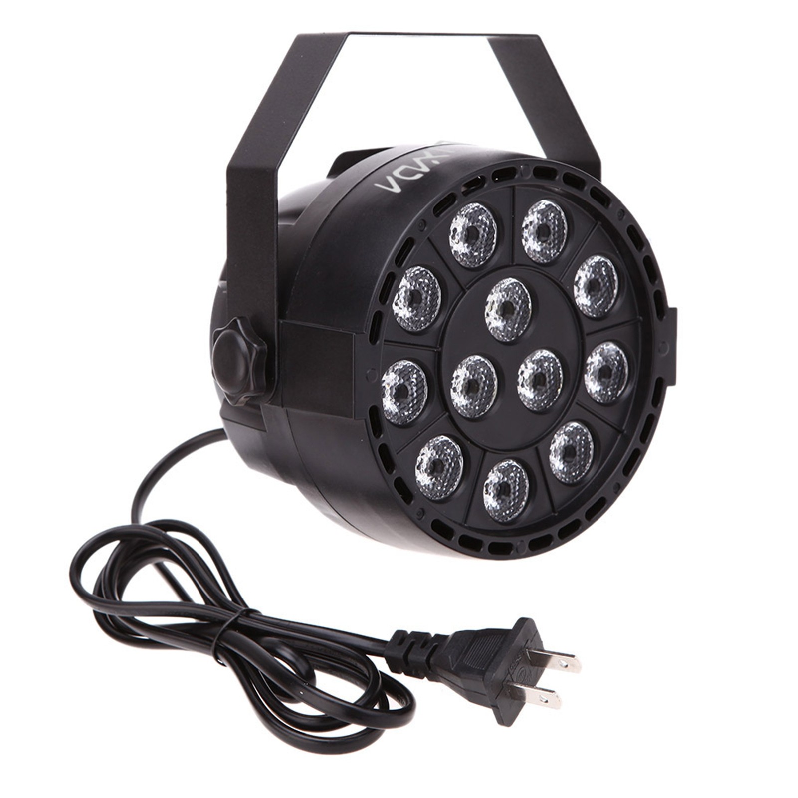 Lixada 30W RGBW DMX PAR Light 8-Channel Stage Disco Strobe AC90-240V V1
