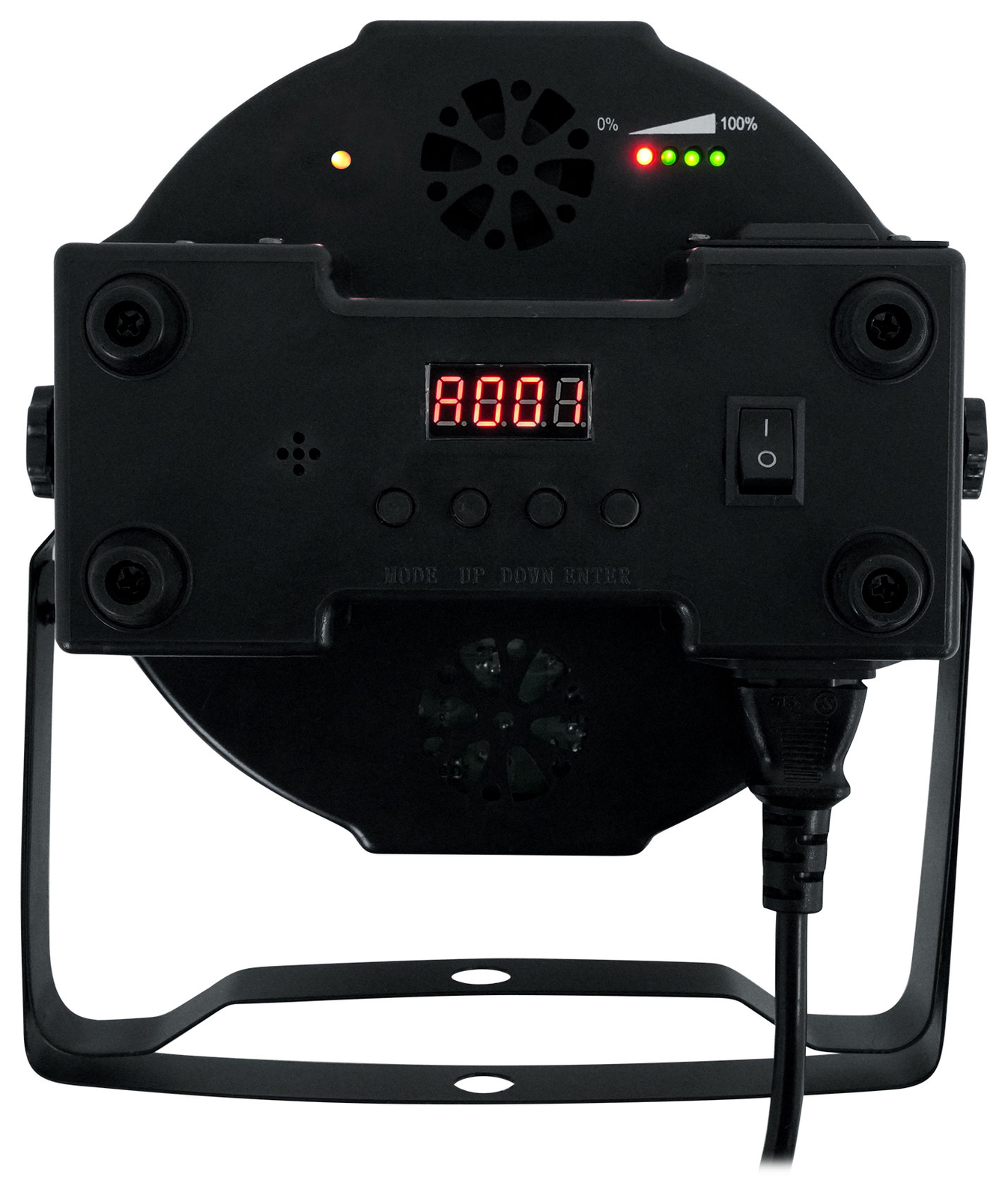(2) Rockville BATTERY PAR 61 Rechargeable RGBWA+UV DMX DJ Wash Lights+Remotes
