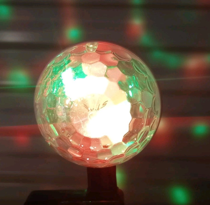 Modern Expressions Mini Disco Light LED RGB Color Changing Party Strobe PHOTOS