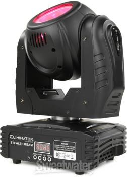 Eliminator Stealth Beam Moving Head RGBW LED Beam Fixture