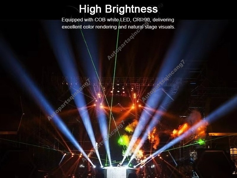 High Power IP65 Waterproof 400W 500W 600W White COB Zoom Led Moving Head Light