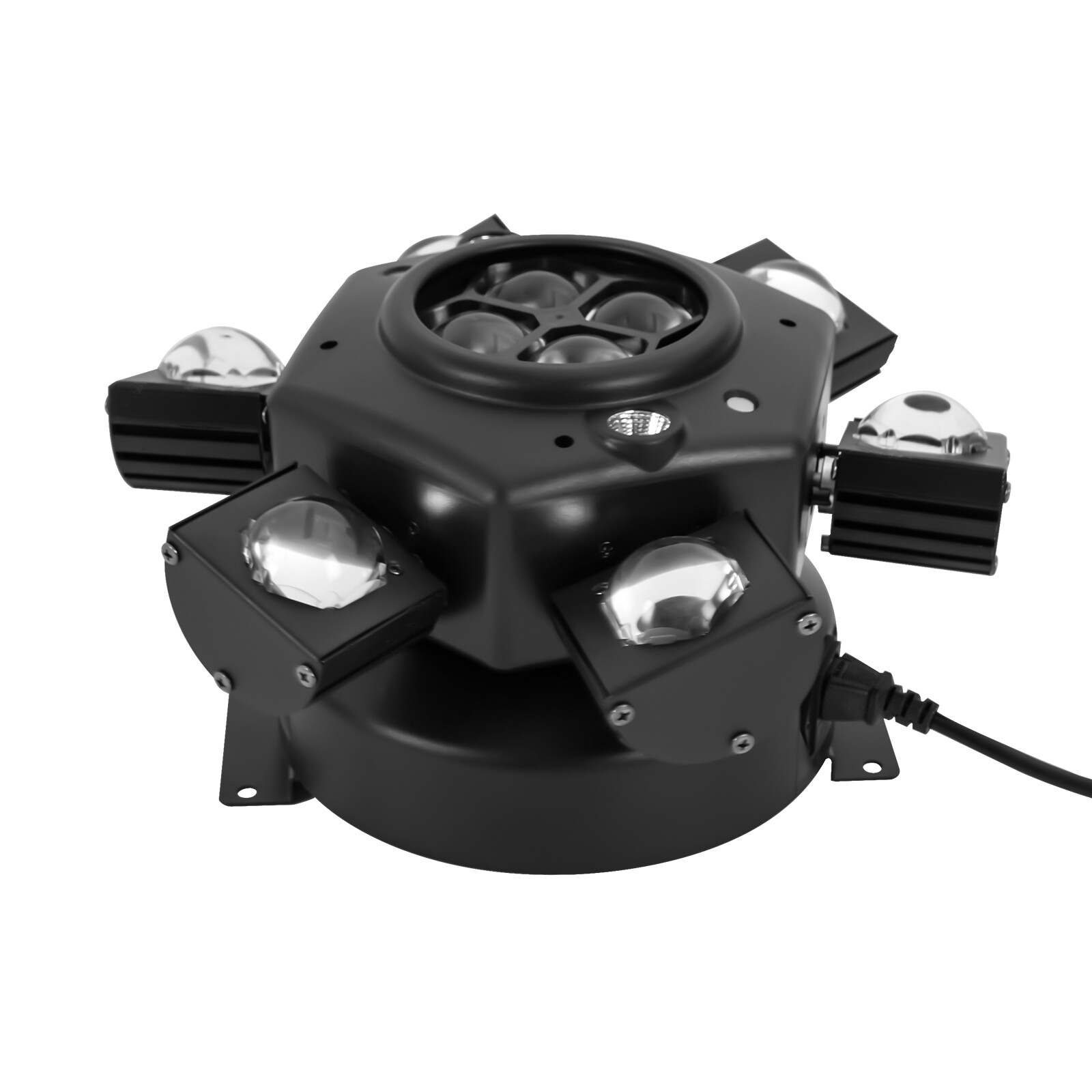 6 Arm Bee Eye LED Beam Moving Head Laser Light DJ Lights DMX Stage Effects RGBW