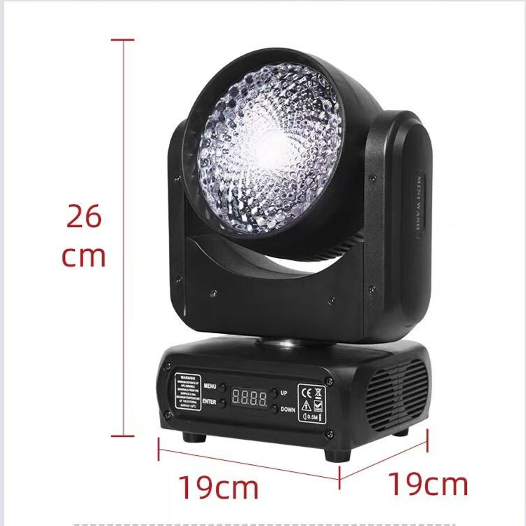 LED 120W Spotlight Cool/Warm 3200/5600K Surface Wash Moving Head Light Stage DJ