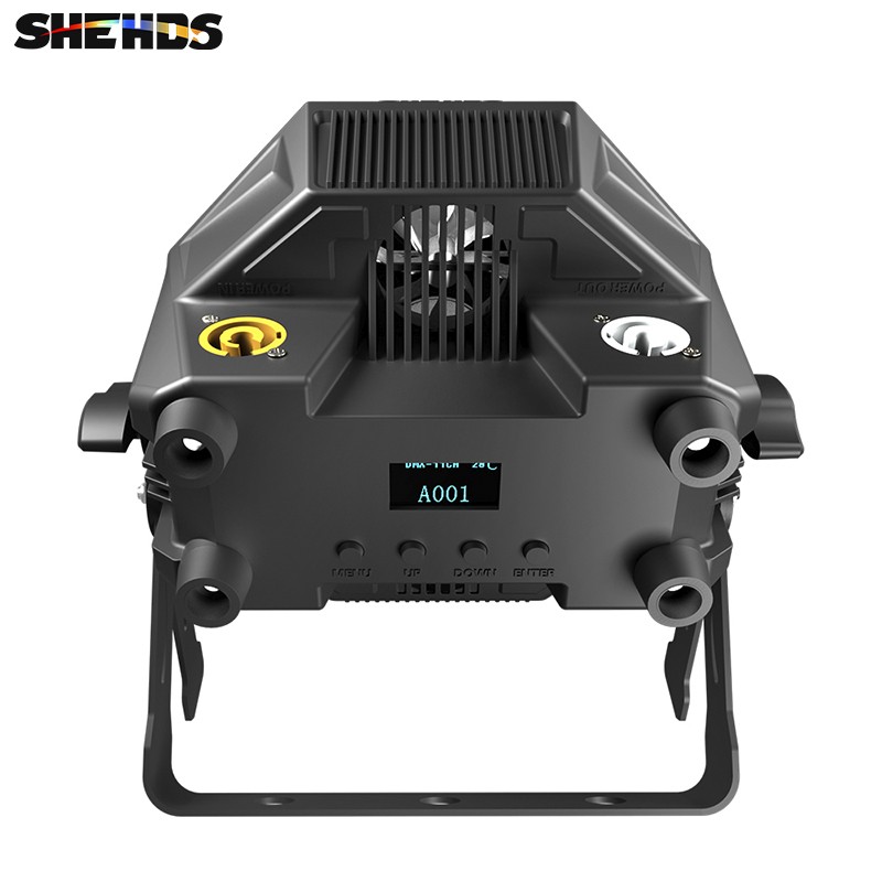 7x12W LED RGBLAC Beam GlamoPar Light Par Stage Lighting DMX DJ Bar Club Party
