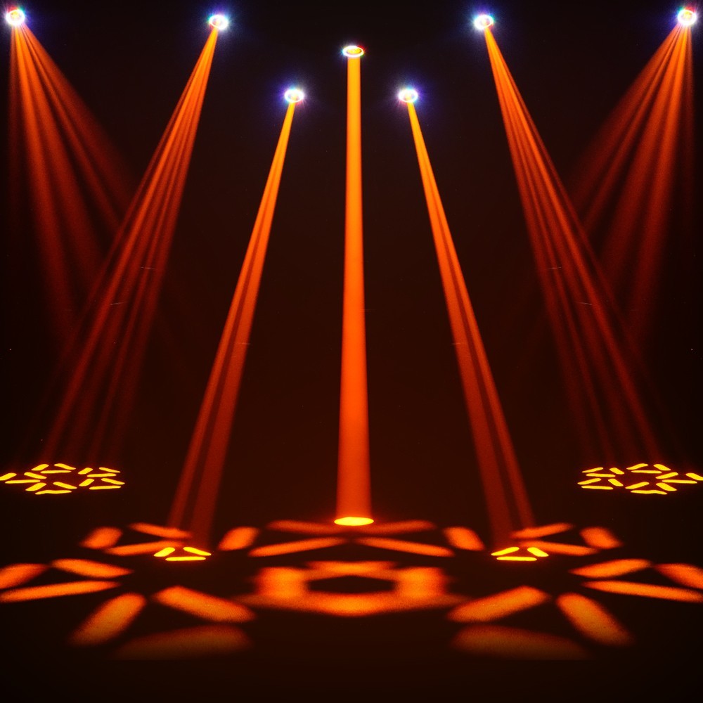 2Pcs GalaxyJet 300W LED Beam&Spot&Wash Moving Head Light Stage Disco DJ