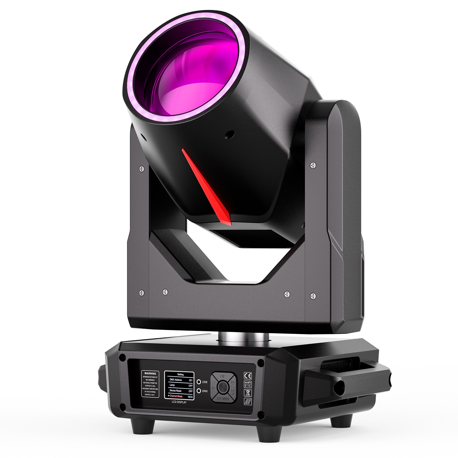 380W LED 18+8Prism Moving Head Light RGBW DMX Gobo Beam Stage Spot Lighting DJ