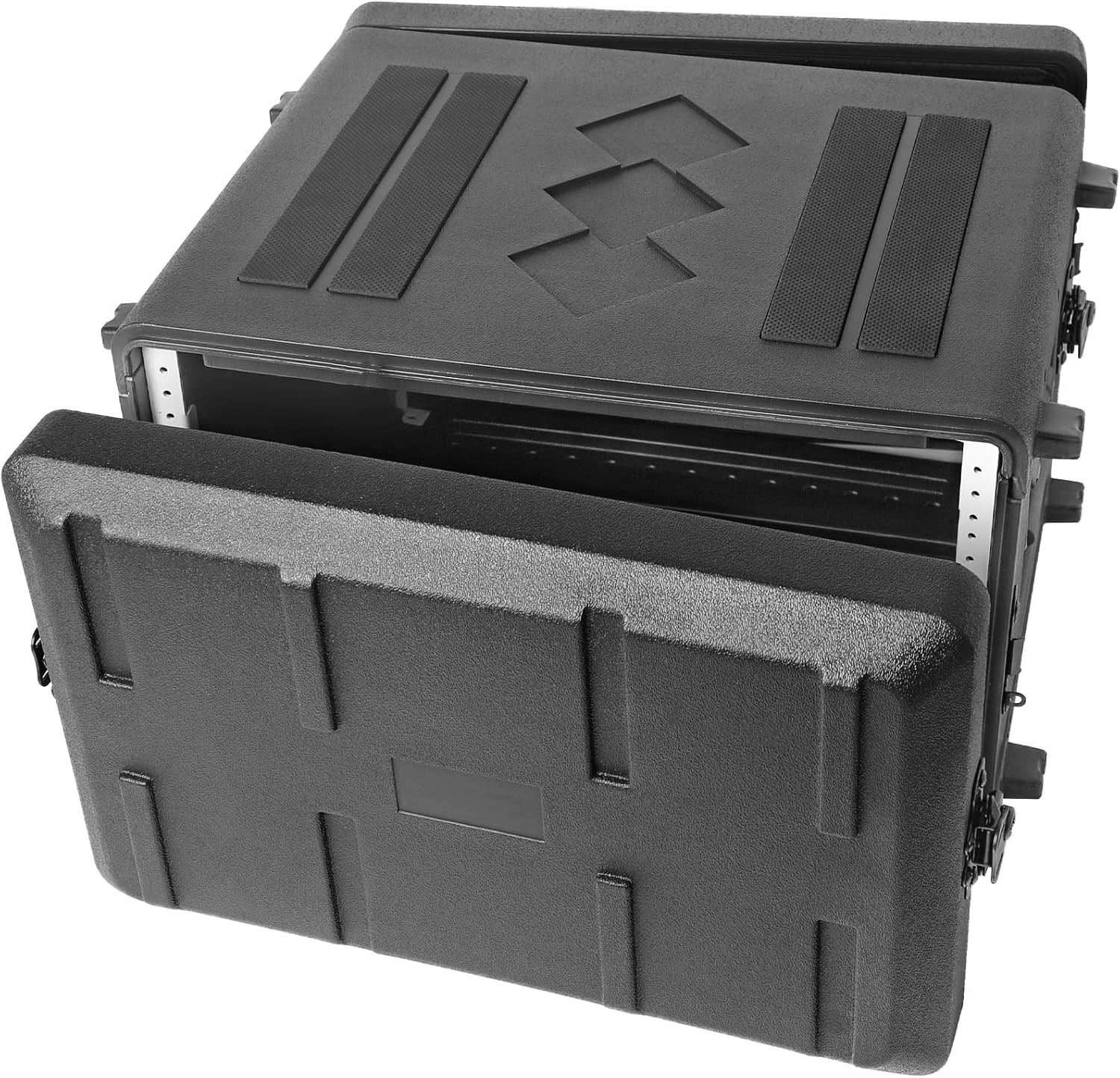 2/4/6 Space Compact HDPE Rack Case – 2U 4U 6U PA DJ Shallow Rack Case For Audio
