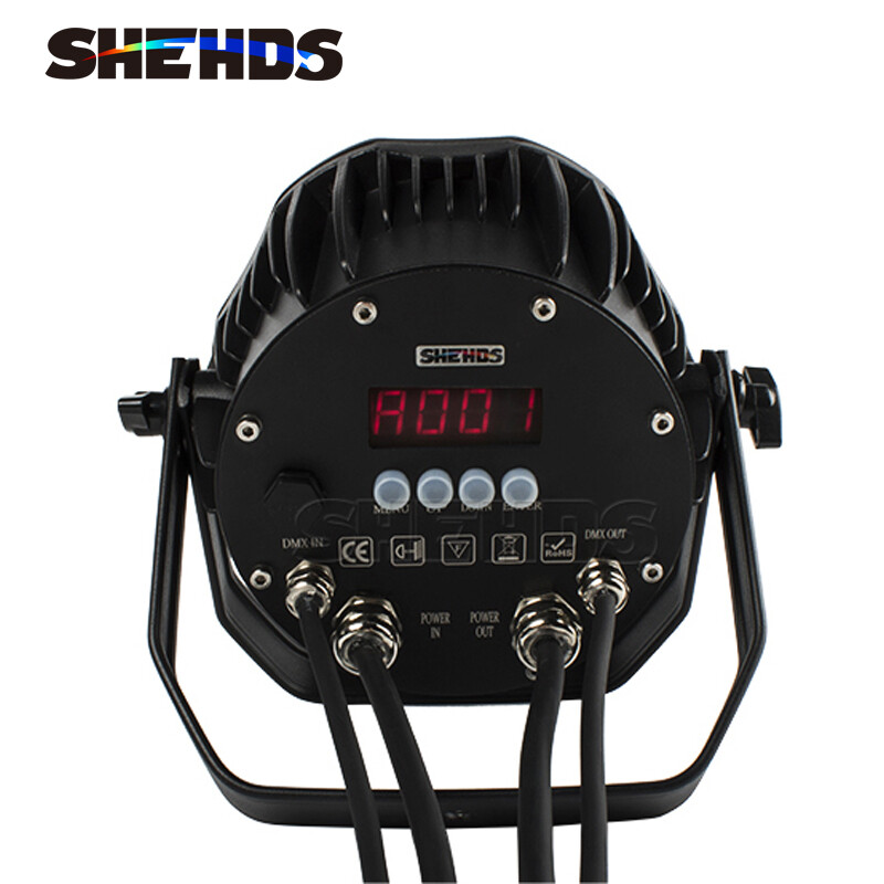 LED 7x18w Outdoor Par Stage Light RGBWA UV Waterproof IP65 Wash For Wedding Show