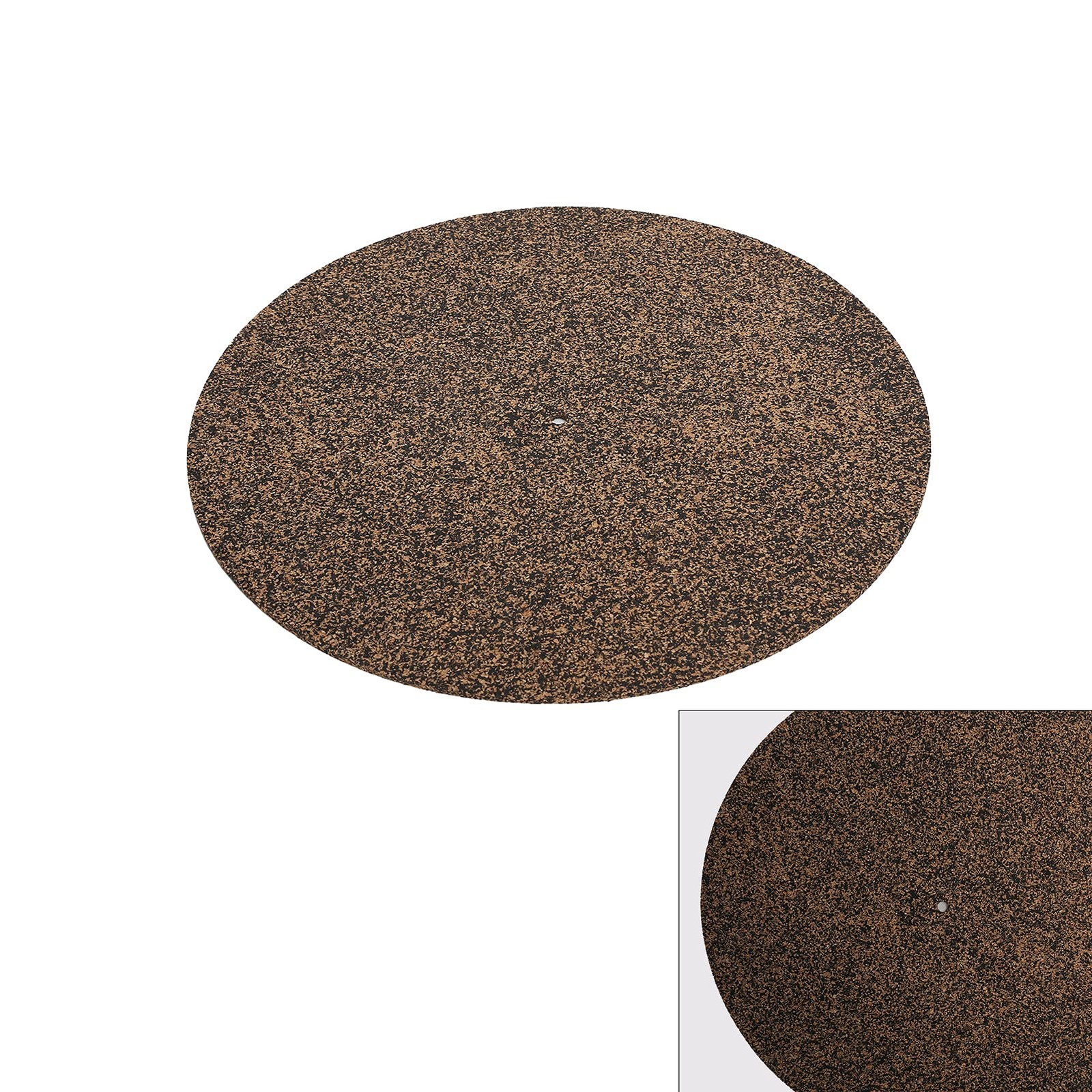 Cork Turntable Mat for Record Players 3 Mm Thickness, Anti Static Slipmat for…