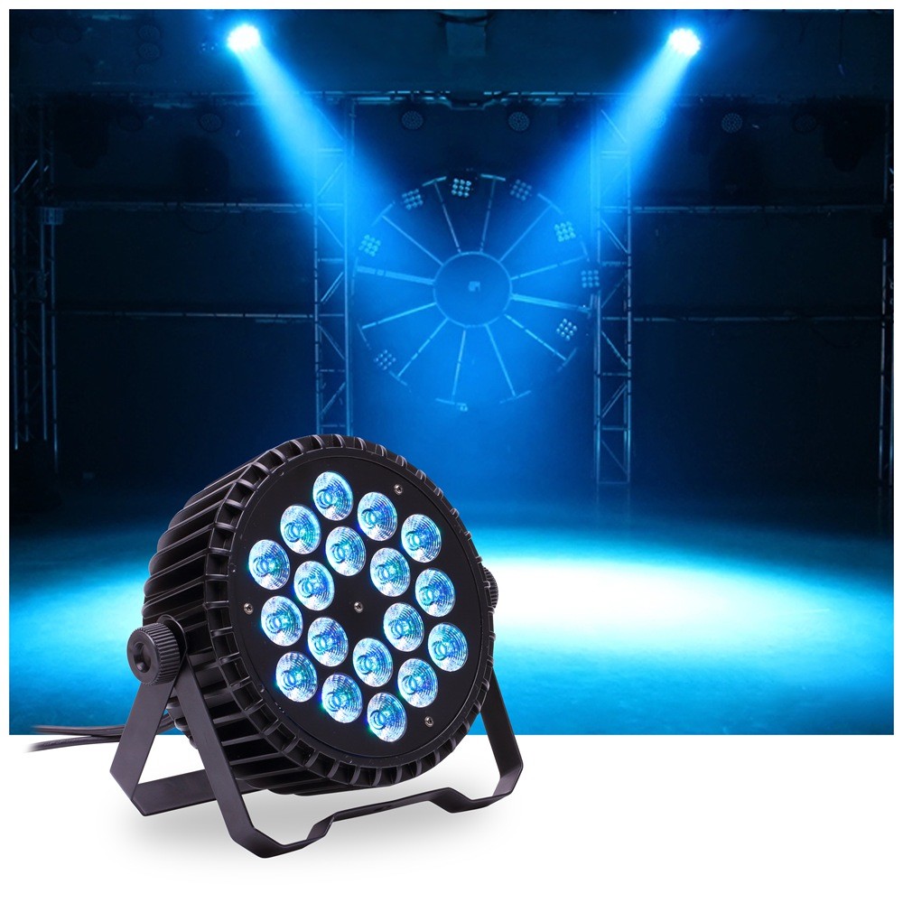 2PCS U`King 200W DMX RGBW 18 LED Par Stage Lights DJ Party Disco Show Lighting
