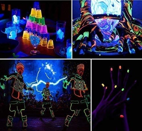10W LED Blacklight with Waterproof Functionality – Perfect for Birthday Events