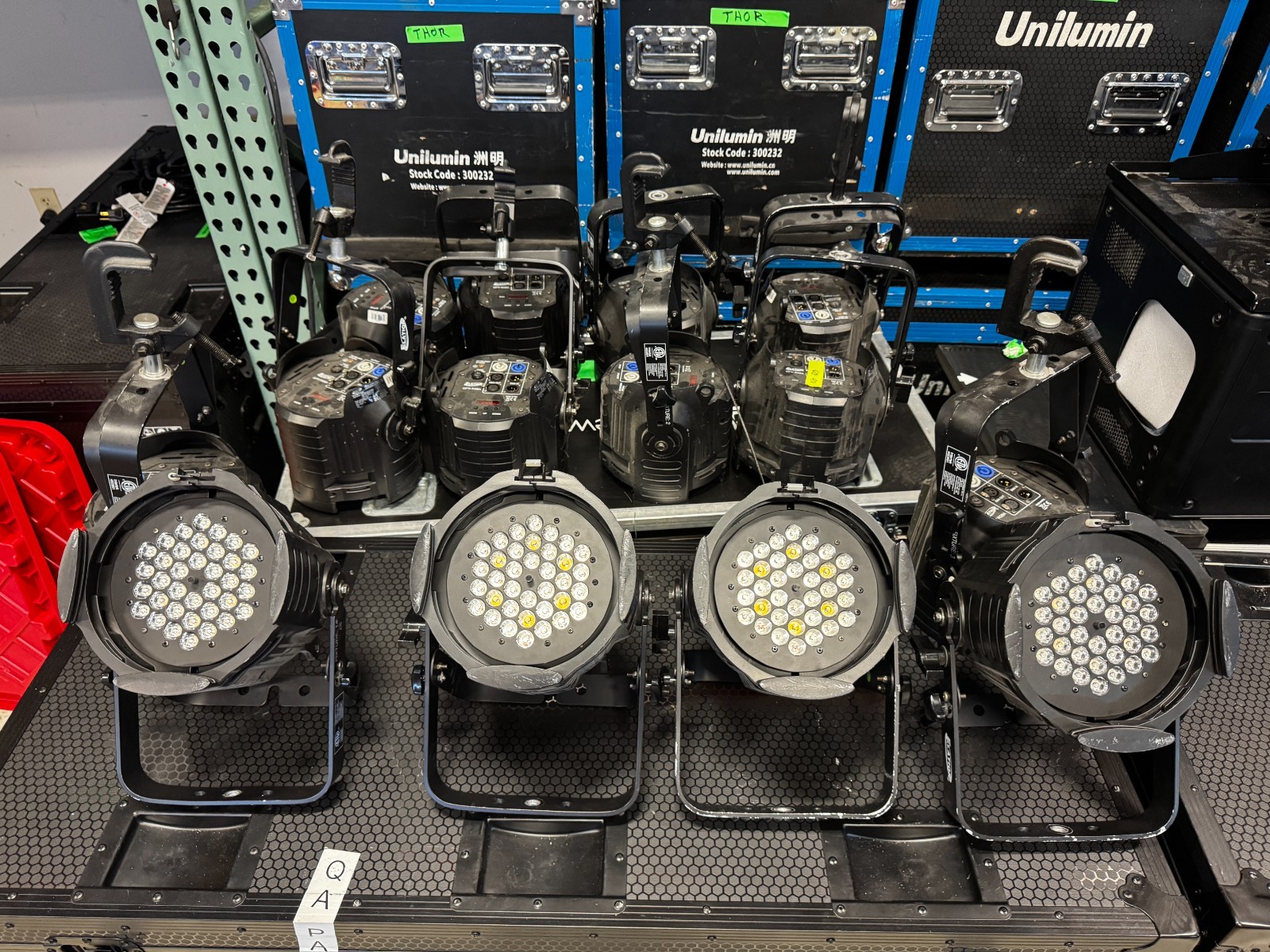 Elation Opti RGBA LED DMX 36x1w Wash Par 14x Available Price Each Church Owned