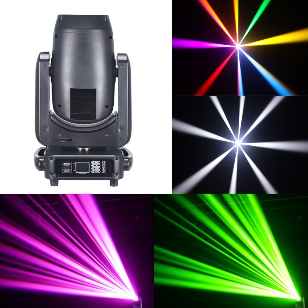 Rainbow Effect Sharpy 380W Moving Head Beam Light 3in1 Wash Gobos stage lighting