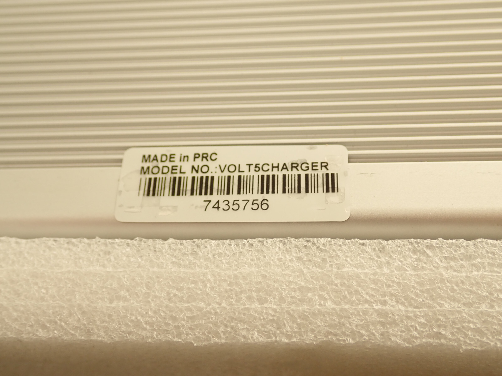 Volts5 Charger Elation With IEC Power Cable Supply. 301273-0S*