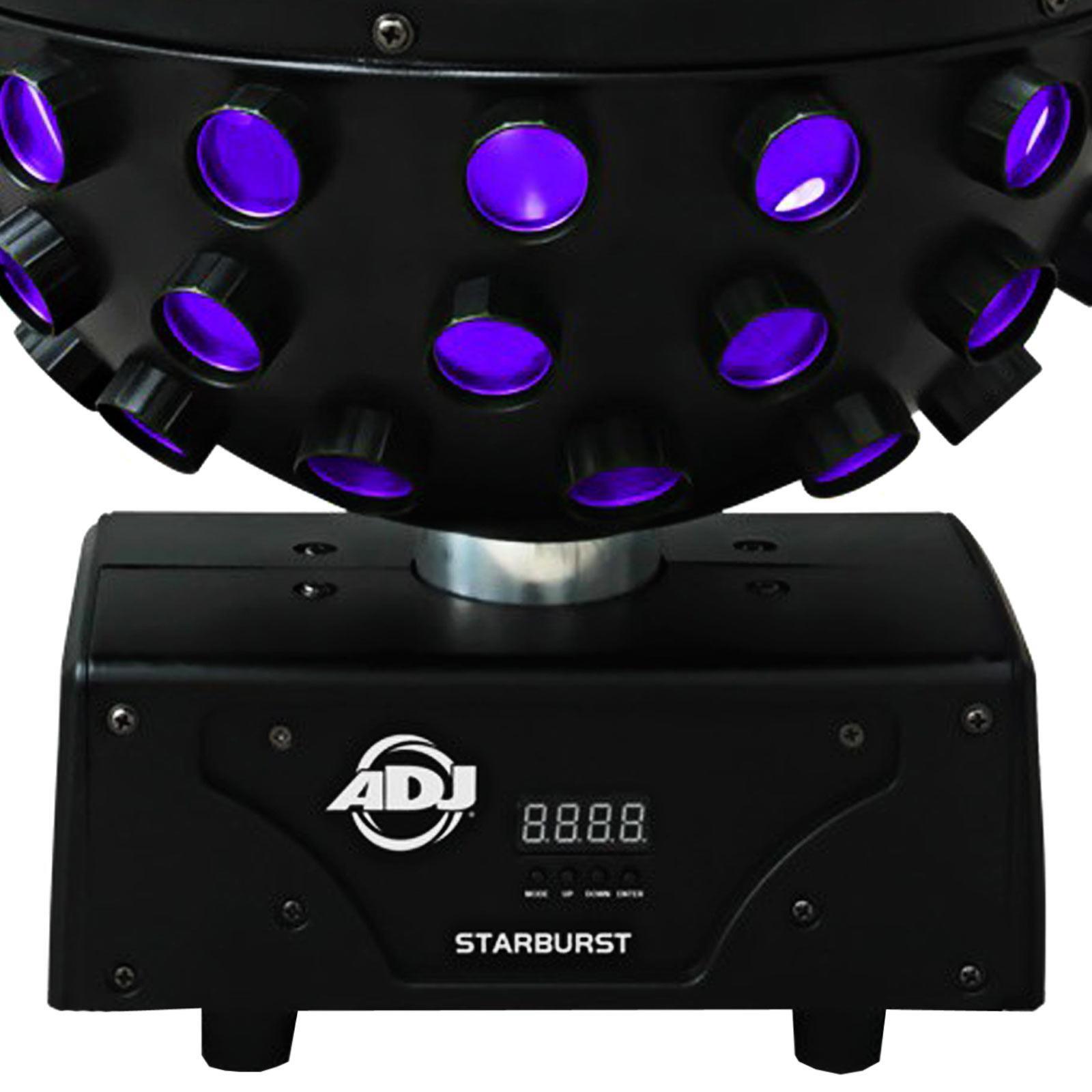 ADJ Starburst LED Mini Spherion Effect Multi-Beam Light Fixture idjnow