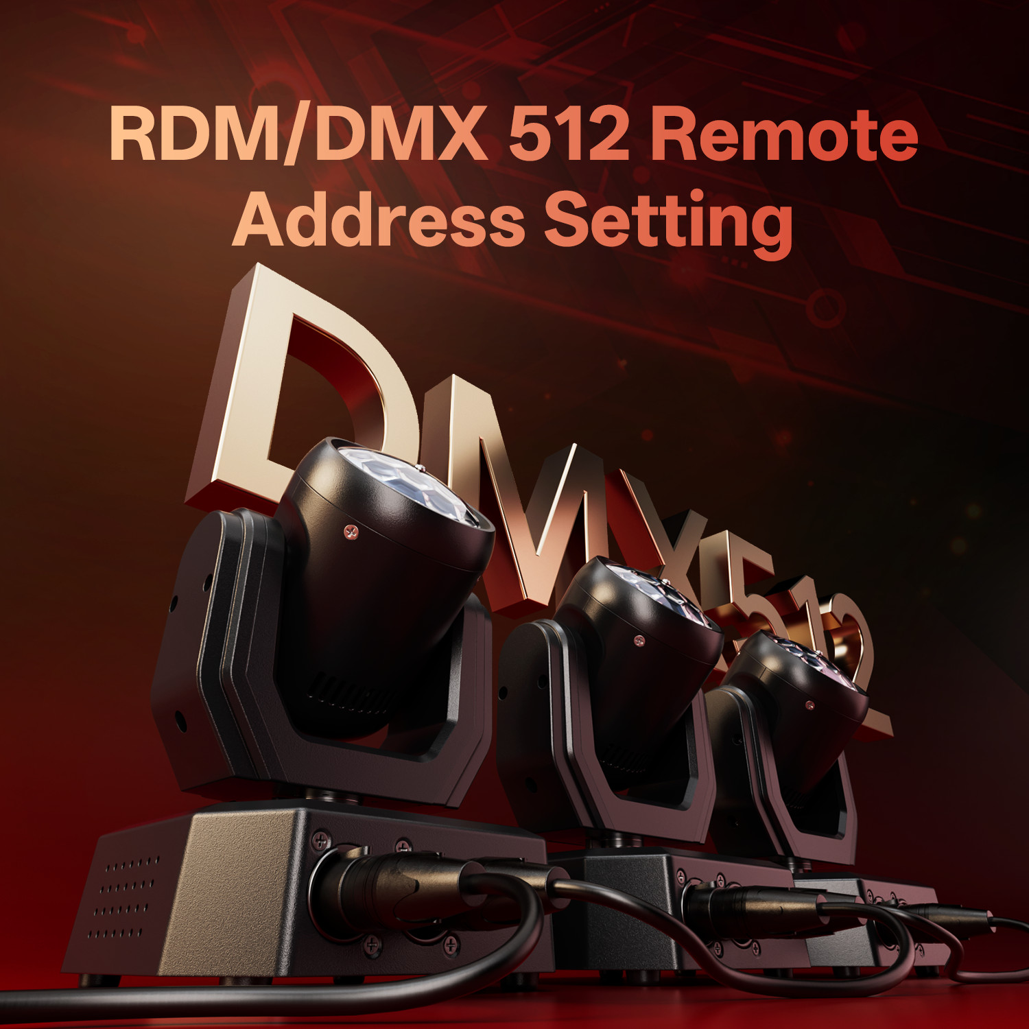 30W LED Stage Light Dynamic Magic Ball Beam Pattern DMX Sound Control Home Party