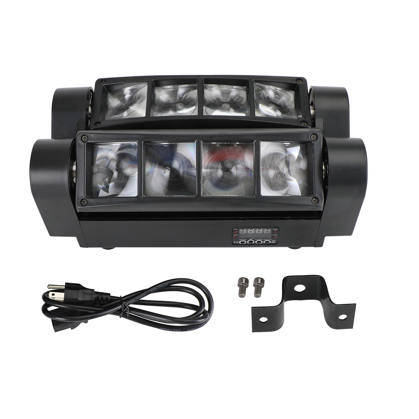 80W 8LED RGBW Spider Moving Head Stage Lighting Beam DMX Disco Party DJ EP