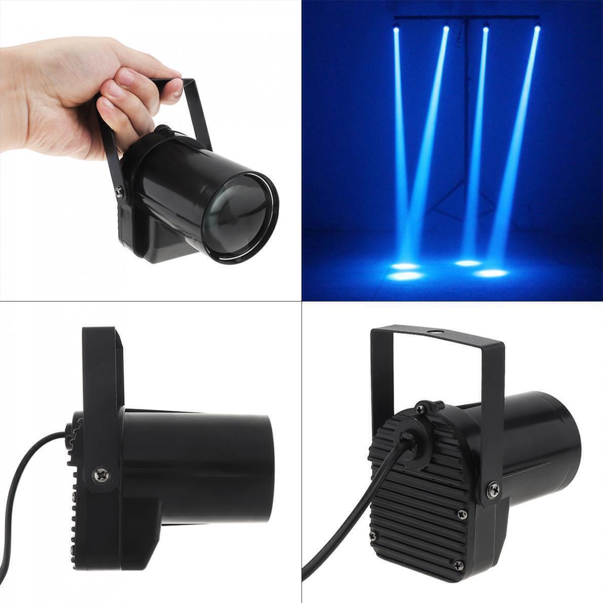 Blue LED Beam Pinspot Stage Lighting for DJ Disco Band Dance Party Bar Wedding