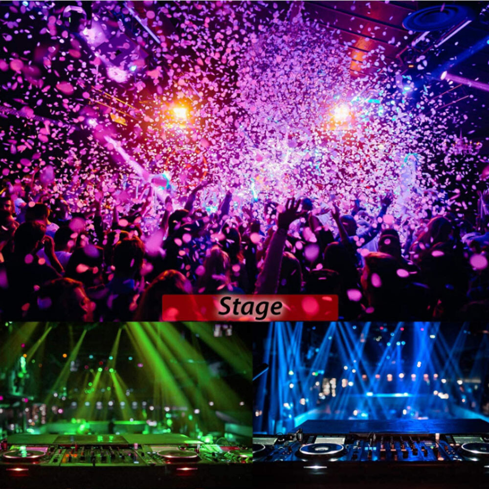 1024Pattern DJ Disco Party Stage Light Laser Projector LED RGB KTV Show Lighting