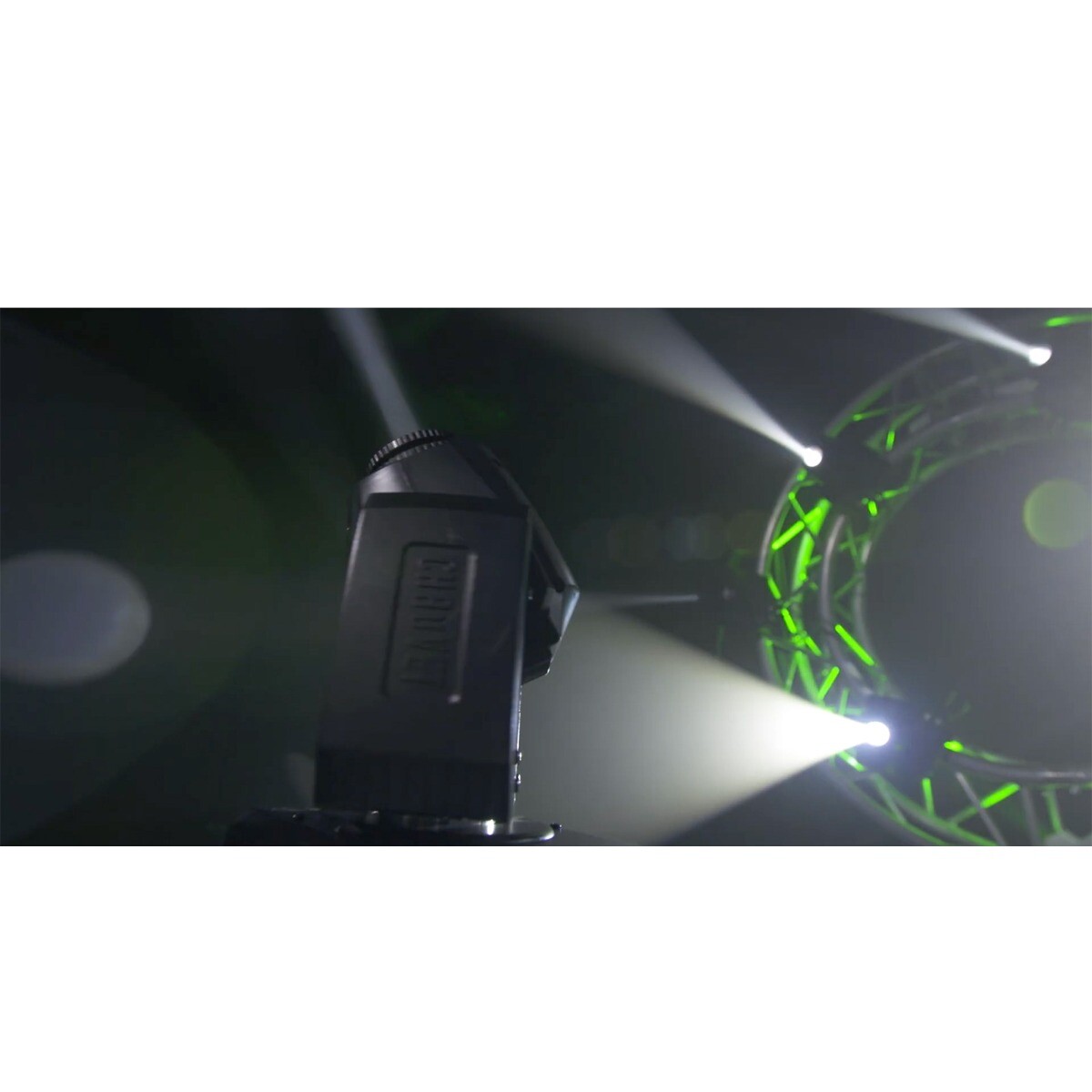 Chauvet Intimidator Spot 110 Compact LED Moving Head Beam Gobo DMX DJ Light Pair