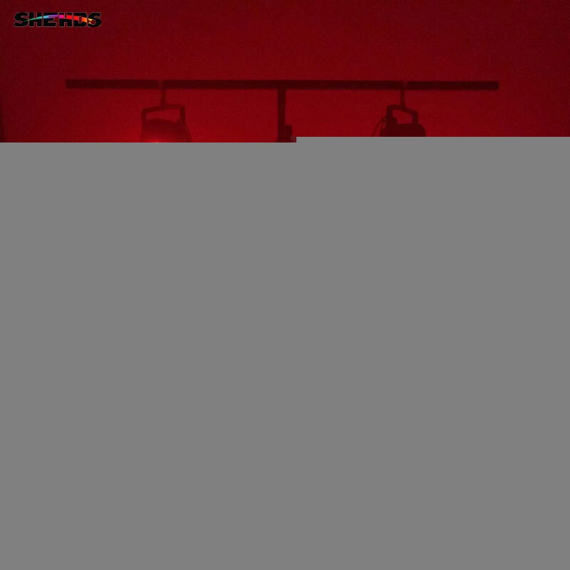 6Pcs 18x12W Aluminum RGBW 4in1 Stage Lighting Par Light Beam For Party Disco Bar