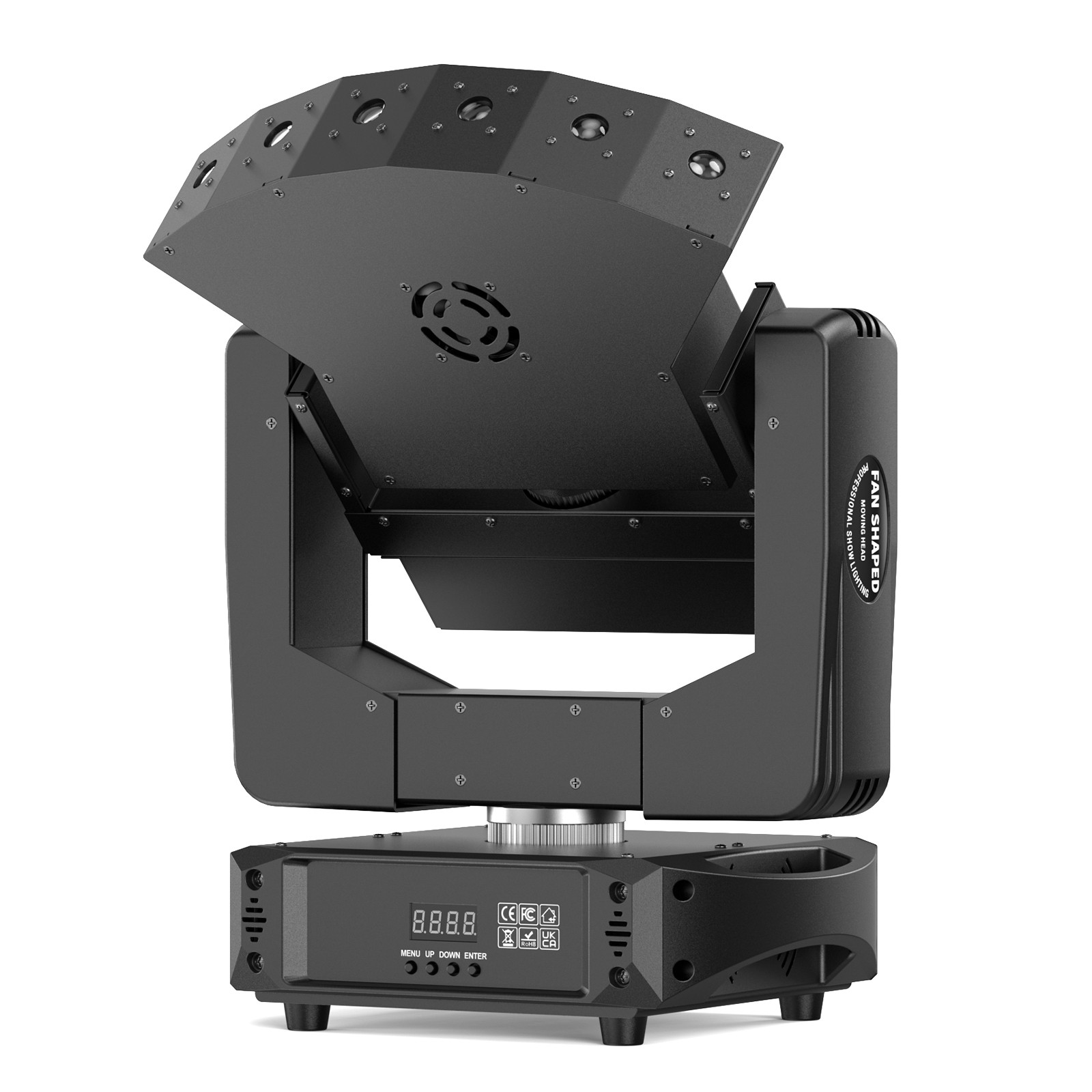 6-Eyes Laser RGB Moving Head Party Light 3-Axis Beam Stage DJ Show DMX Lighting