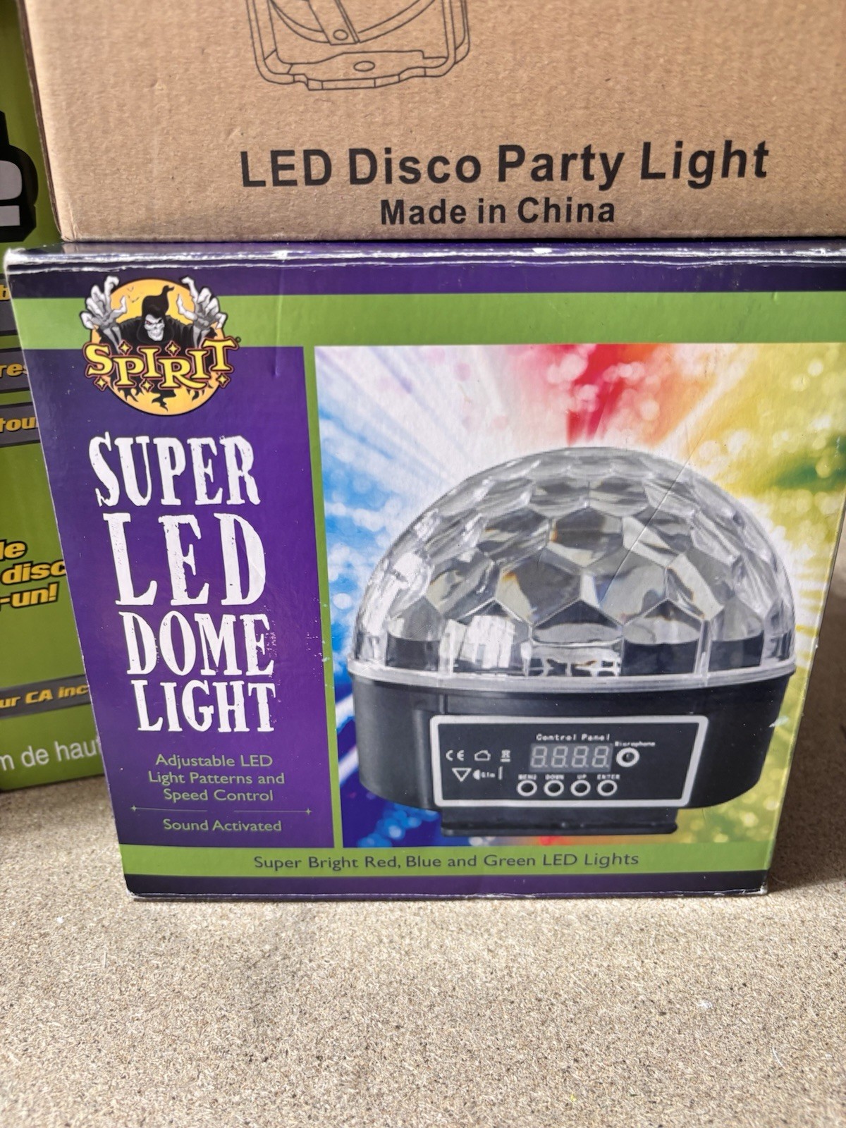 Disco Ball LED RGB Projector Stage Light DJ Strobe Disco Party KTV Club Lot