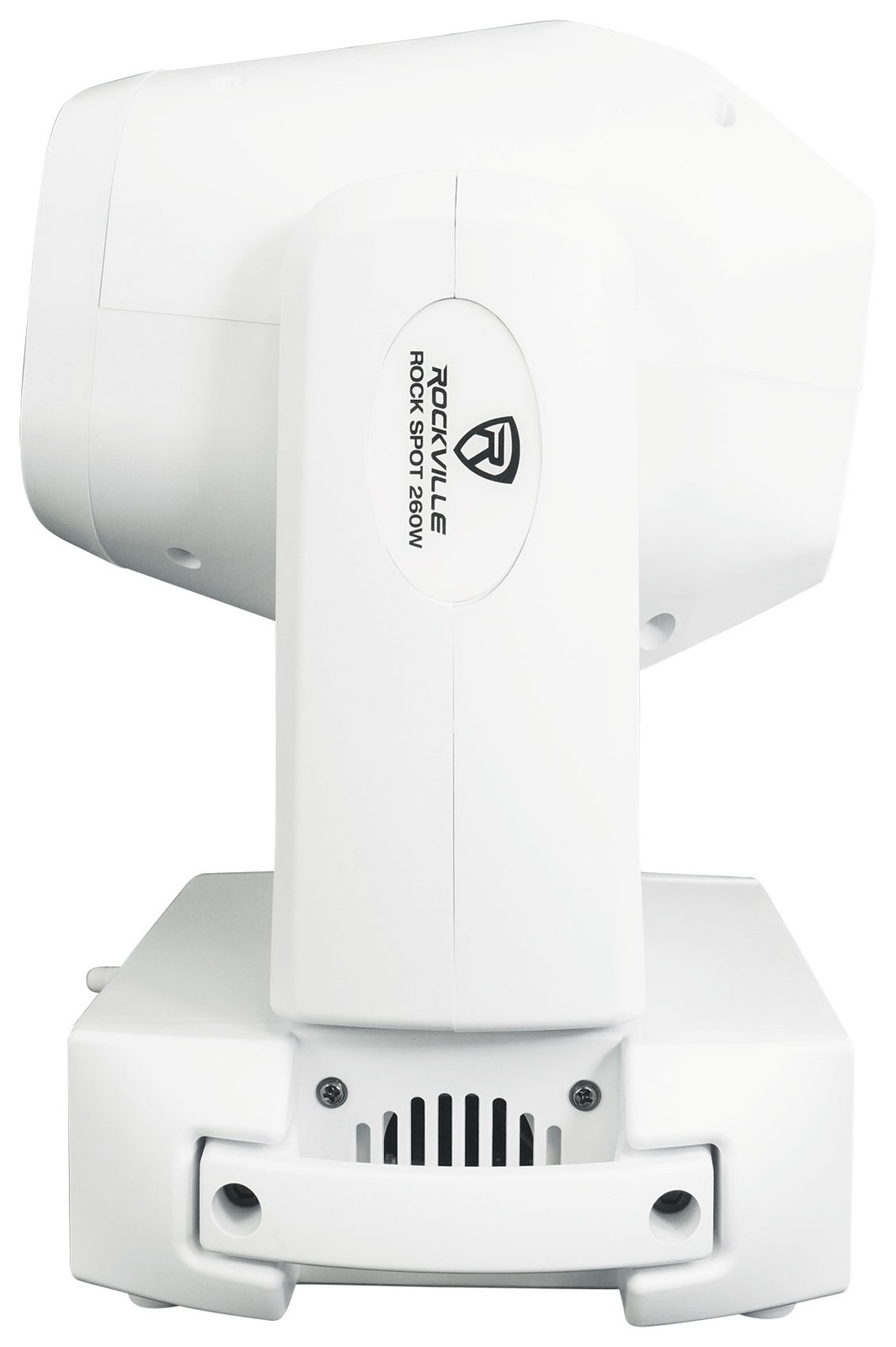 Rockville ROCK SPOT 260W V2 White Moving Head Wireless DMX DJ Prism/Gobo Light