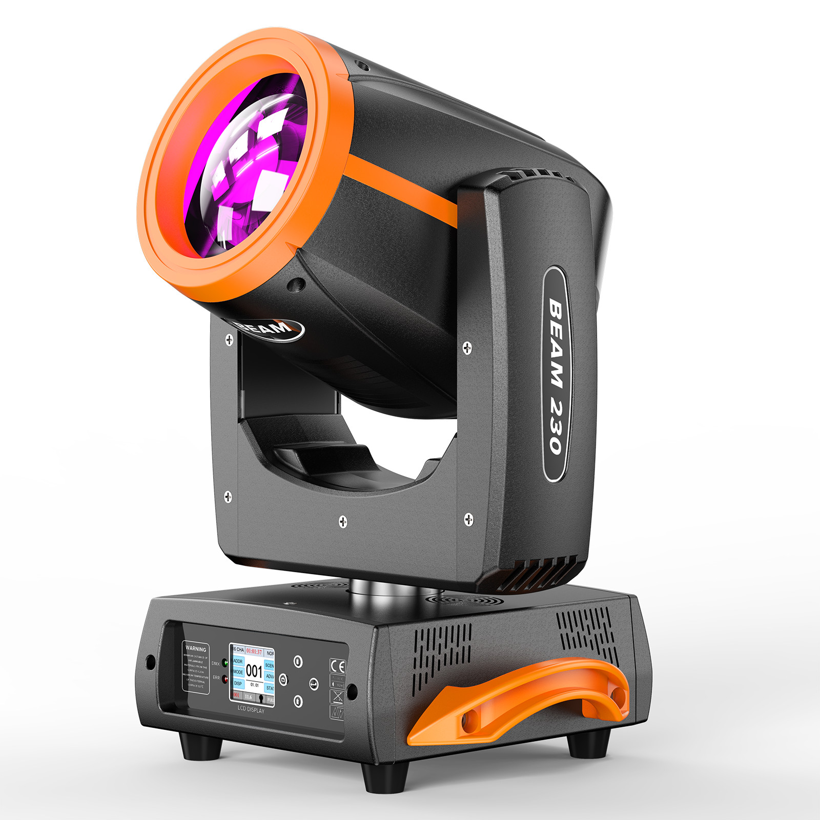 230W 7R Moving Head Light 16 Prisms 14 Pattern DMX512 Stage Effect Lights & Case