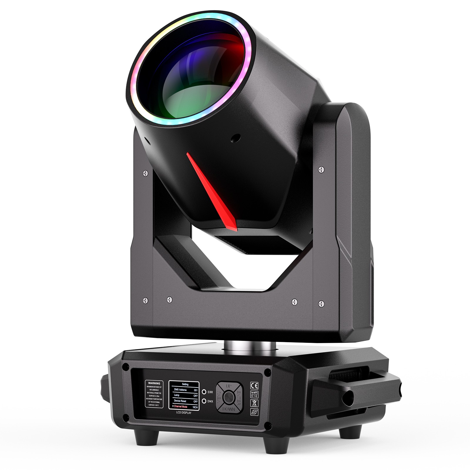 380W LED Moving Head Stage Light RGBW Gobo Beam DMX Lighting For DJ Disco Show