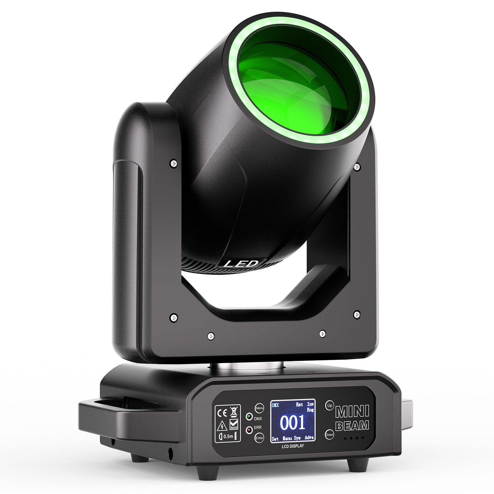 250W LED Beam GOBO Moving Head Light Rotation 18Prism Stage Light DMX DJ Lights