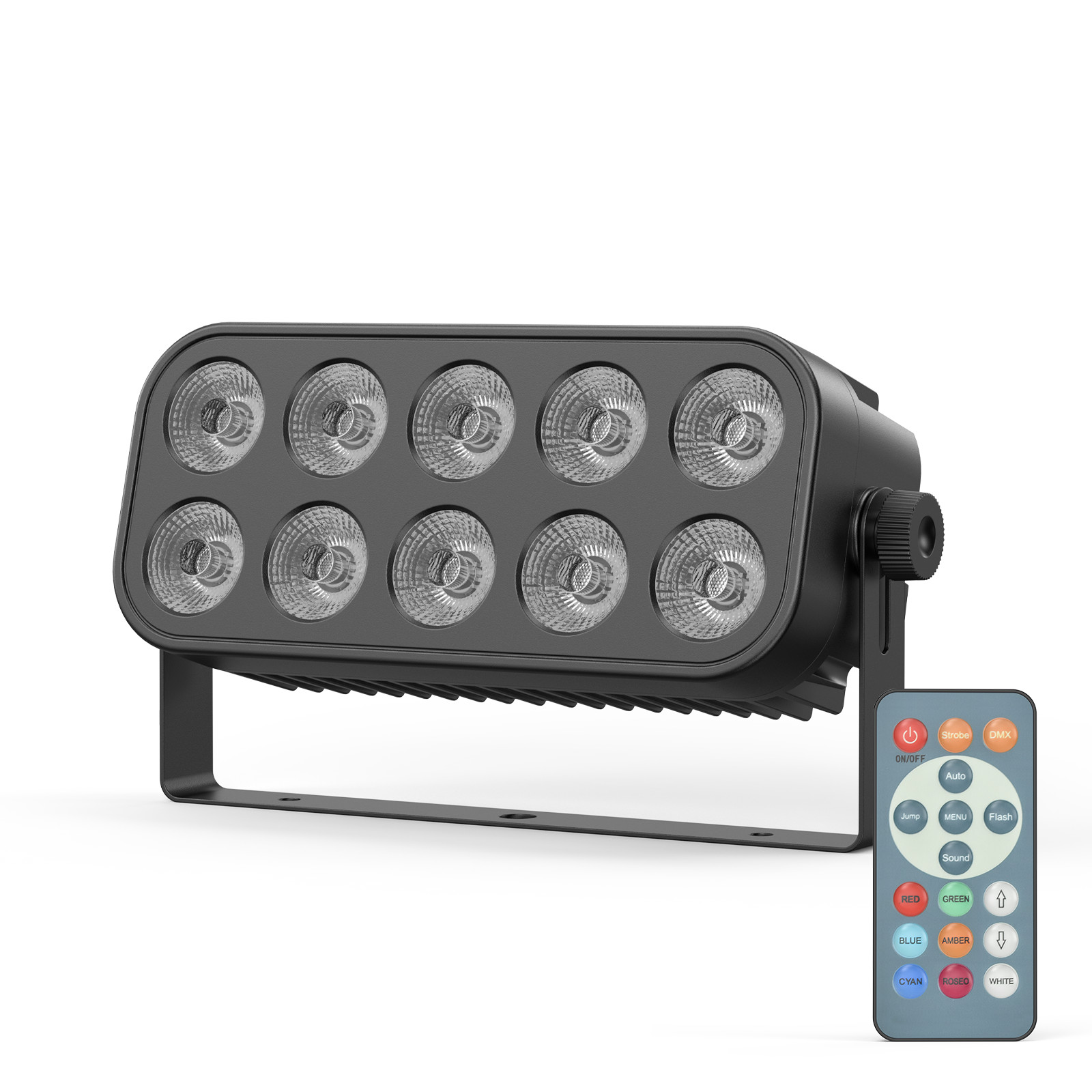 100W LED Stage Lighting Bar RGBW 10LED DMX512 Strobe Effects Wash Light DJ Disco