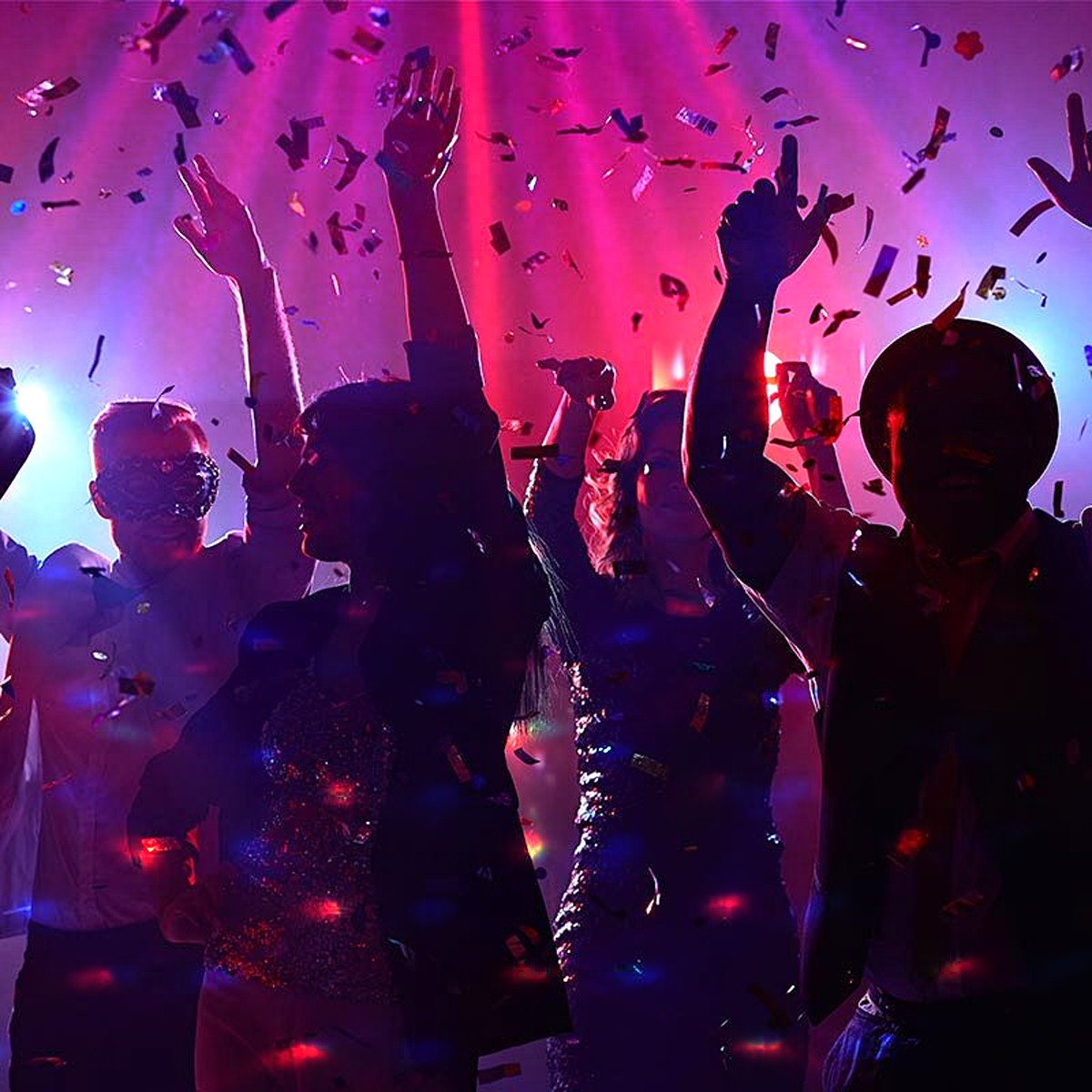 Disco Ball LED RGB Projector Stage Light DJ Strobe Disco Party KTV Club Lights