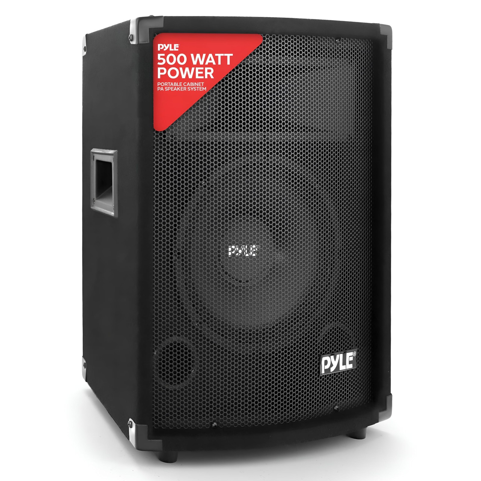 PYLE-PRO 500Watt Outdoor Sound System Vehicle Stereo Speakers w/ 10″ Woofer, …
