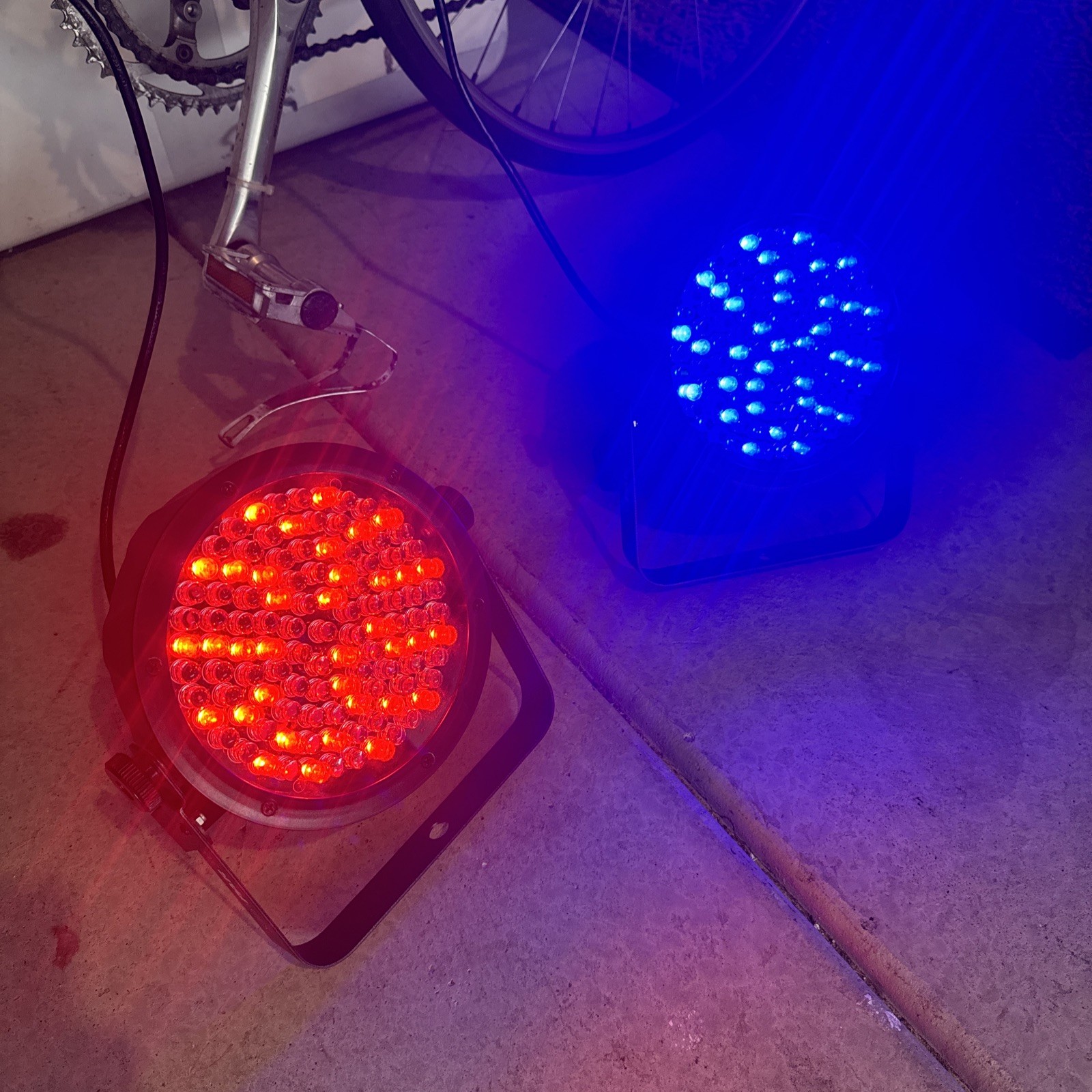 CHAUVET DJ SlimPAR 56 LED RGB Stage / DJ Lights — Set of 2