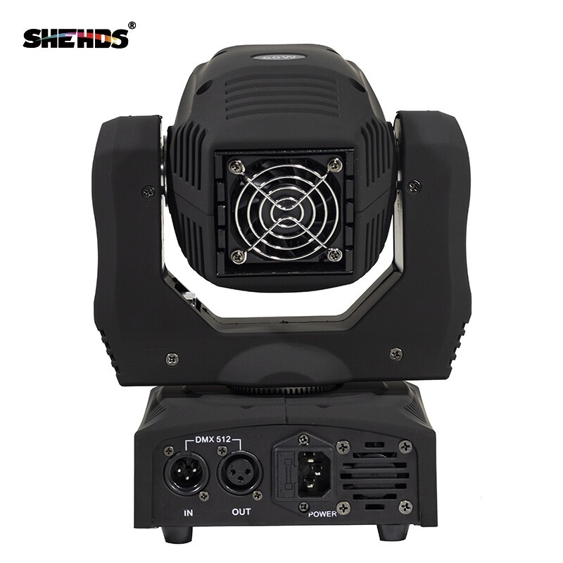 SHEHDS LED Spot 60W Moving Head Stage Lighting Gobo For Wedding KTV Disco Show