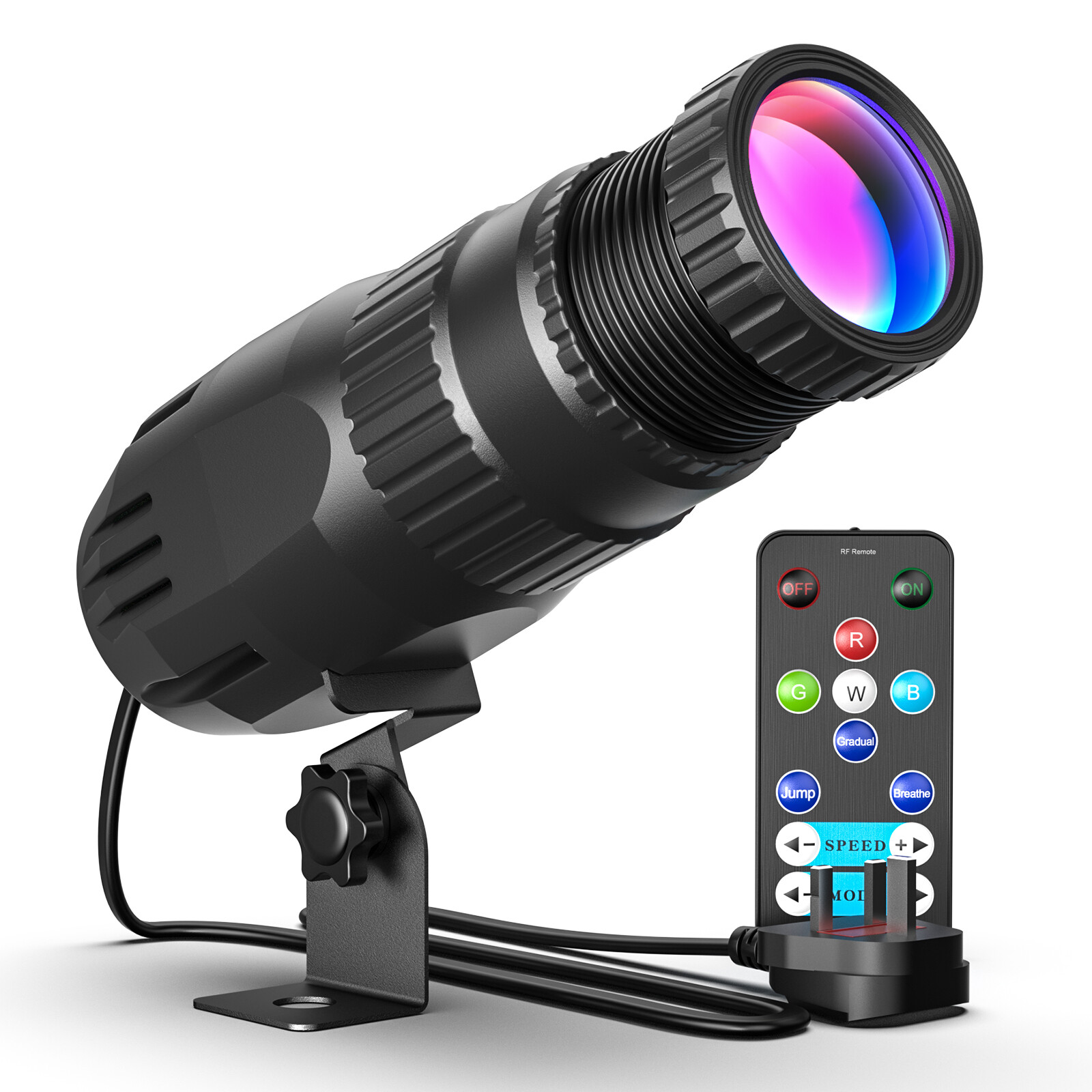 30W Spot light RGBW Beam Pinspot Light LED Disco DJ Lights Stage Lighting