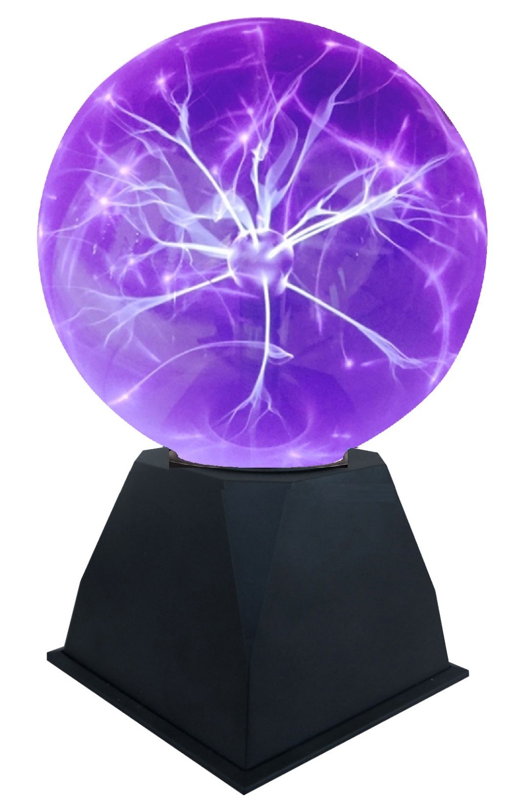 Plasma Bulb, Bulb 7 7/8in Purple – Great Retro Light Effect/Magical Lightning IN
