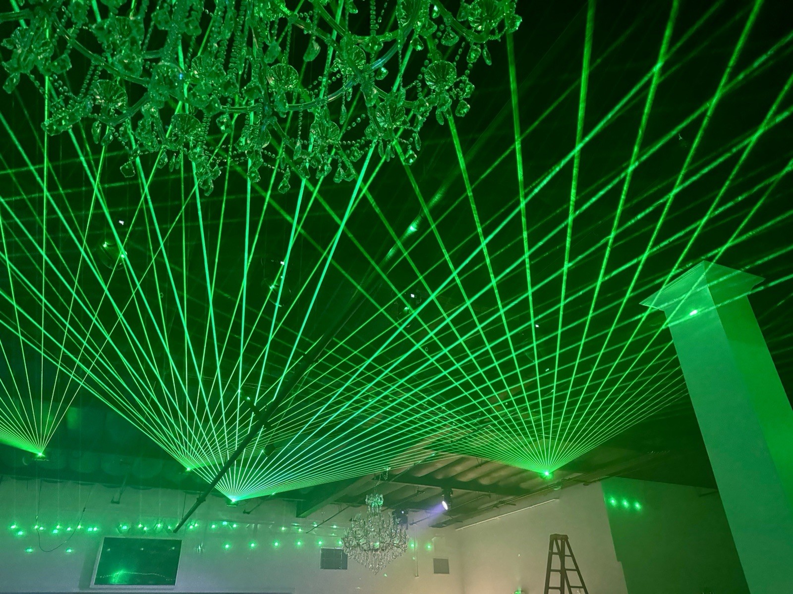 10W RGB ILDA Animation Pattern Stage DJ DMX Laser Light Show Beam Projector FDA