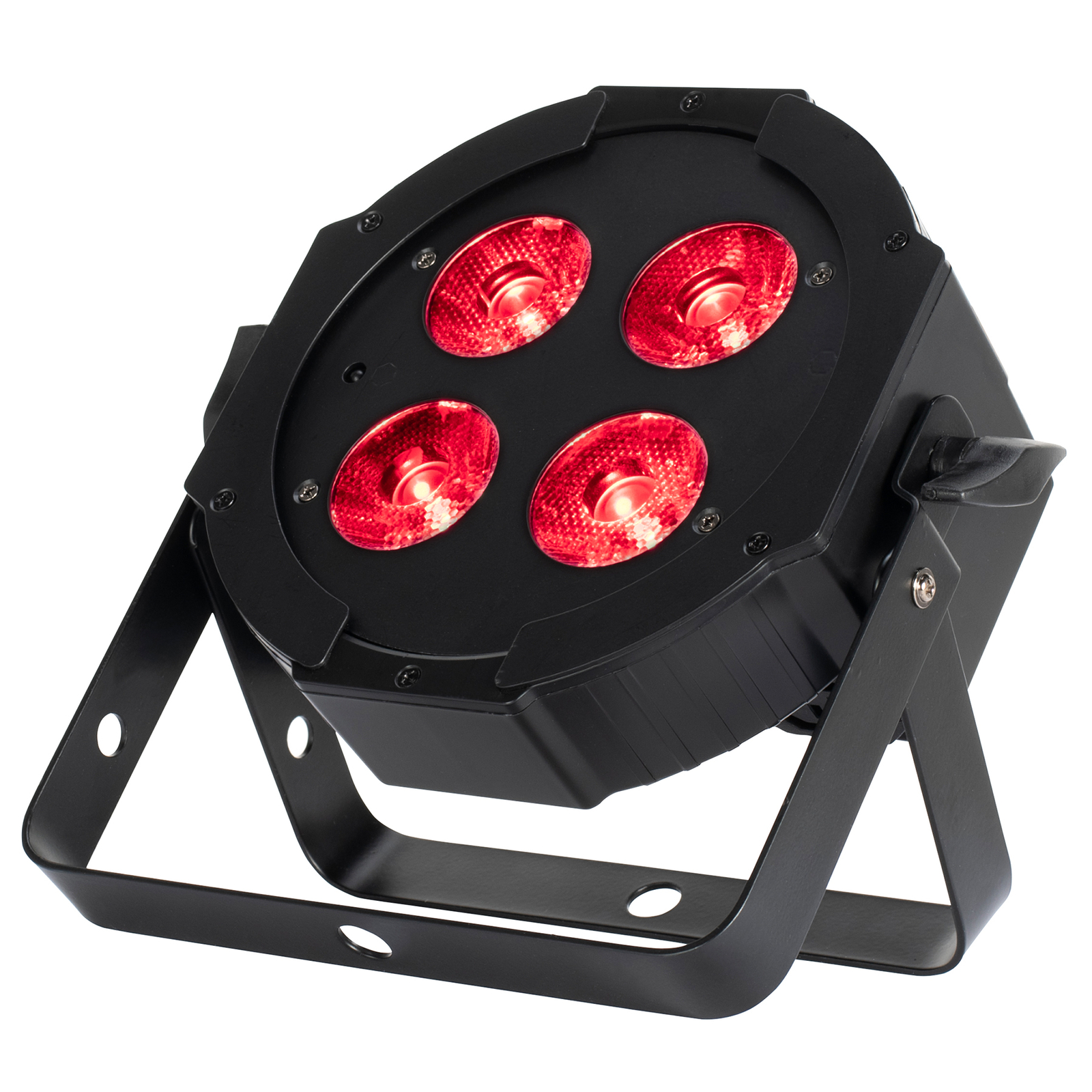 American DJ Eliminator Lighting Mega Hex L Par RGBLA+UV LED Wash Up-Light+Remote