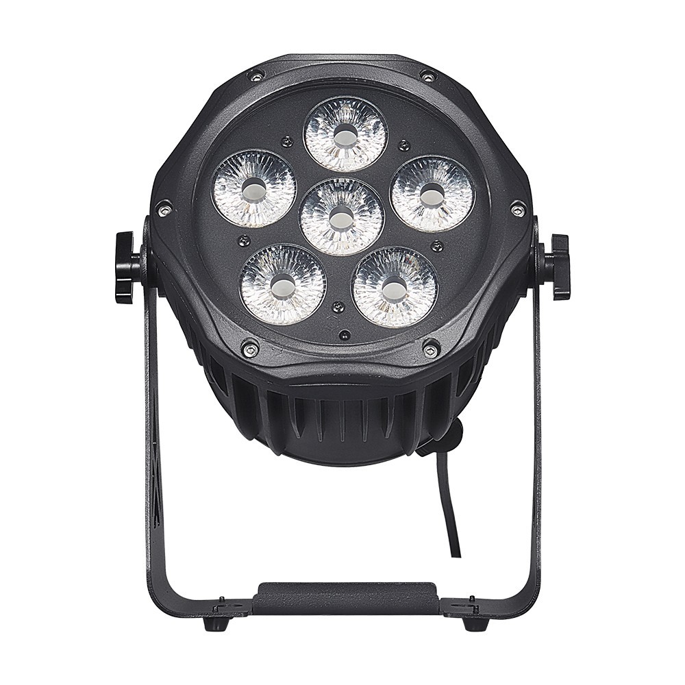 IP65 Outdoor Wireless Battery Par RGBWAUV 6in1 Dj led stage effect light 6X18W