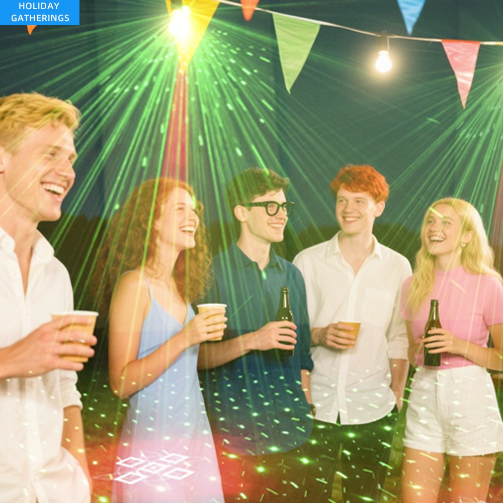 60 Patterns Disco Effect Lighting LED DJ KTV Party Stage Laser Projector Lights