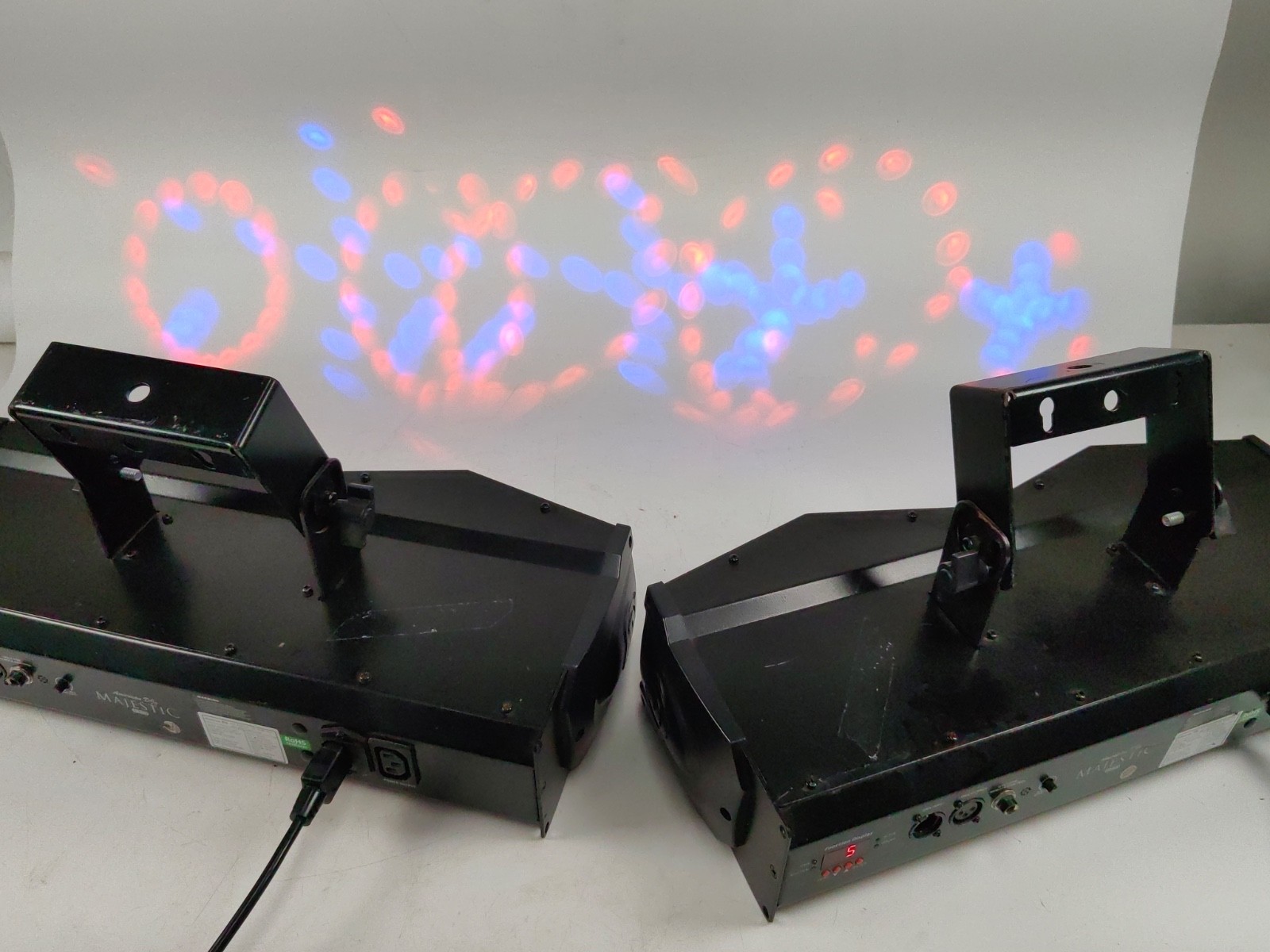 American DJ Majestic Led ADJ Moonflower Light Tested Works Great No Power Cord