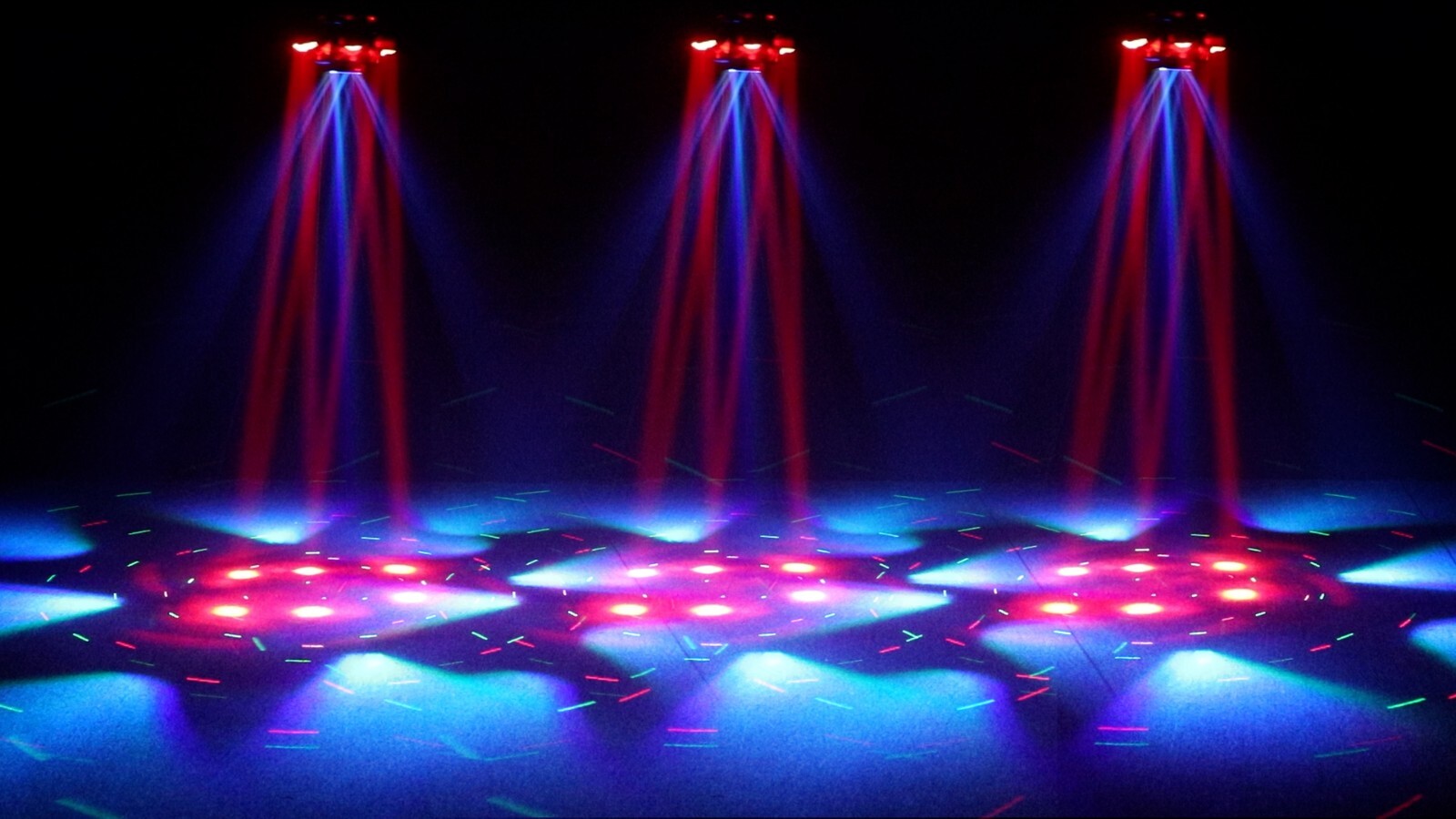 US 6Arms DJ LED Moving Head Beam Light Bee Eye Laser Disco Party Club