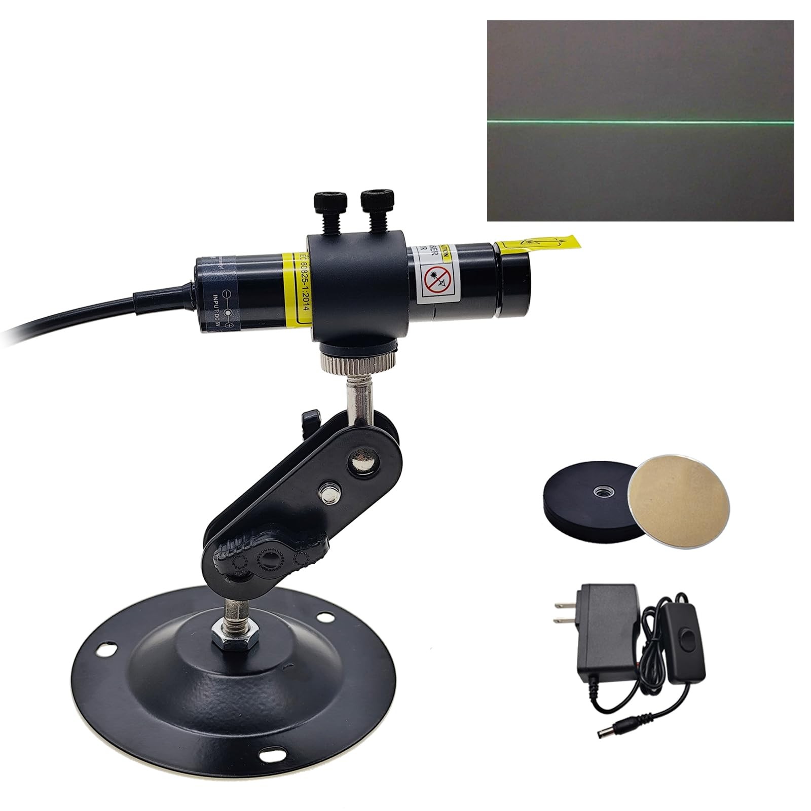 520nm Green Light Line Module Projector Focusable Locator Generator for Wood …