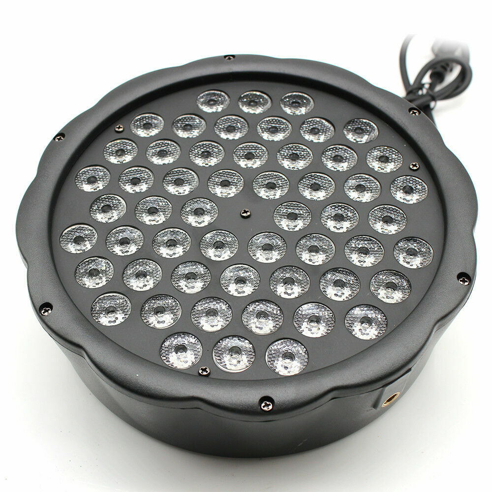 3 in 1 DJ Disco Slim Par Light 54 LED RGBW DMX Stage Lamp Bar Party Club Show
